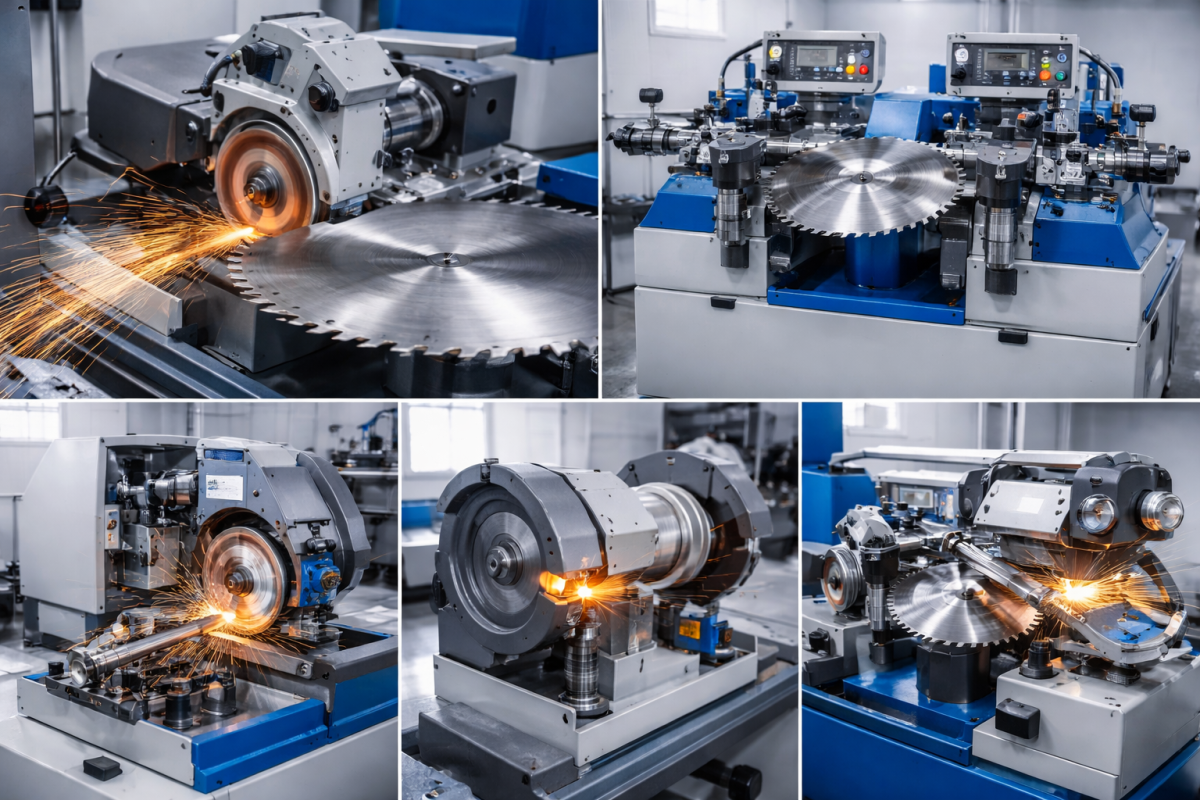 دستگاه تیغ تیز کن و اره تیز کن صنعتی